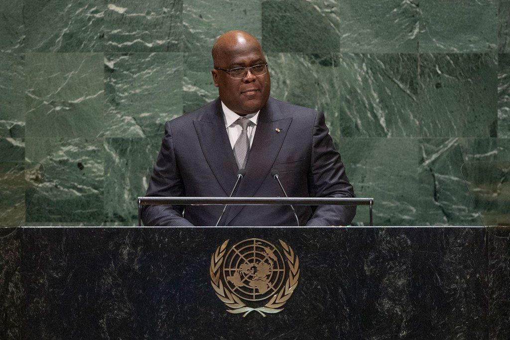 Le Président Félix Tshisekedi prend la parole à la tribune des Nations Unies